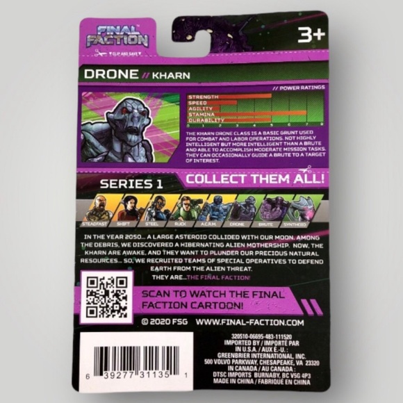 Final Faction 2020 Kharn Hive Class Figures Lot of 3!  Drone, Brute & Synthoid! - Picture 4 of 8